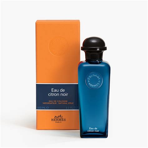 hermes citron noir eau de toilette|eau citron noir cologne.